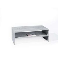 Salontafel Beton - grijs - 41x115x60 cm - Leen Bakker - thumbnail