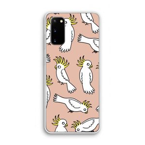 Papegaai: Samsung Galaxy S20 Transparant Hoesje