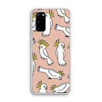 Papegaai: Samsung Galaxy S20 Transparant Hoesje