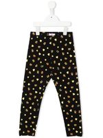 Chiara Ferragni Kids Legging met logoprint - Zwart - thumbnail