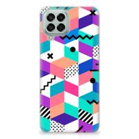 Samsung Galaxy M33 | TPU Hoesje | Blokken Kleurrijk