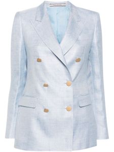 Tagliatore blazer à boutonnière croisée - Bleu