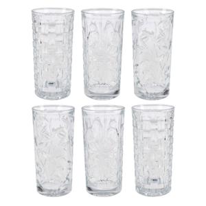 Atmos Fera Waterglazen - 6x - 380 ml - longdrinkglazen - vaatwasserbestendig - Longdrinkglazen