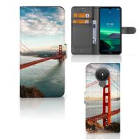 Nokia 1.4 | Flip Cover | Golden Gate Bridge