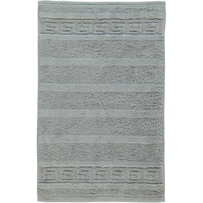 Cawö Cawö Noblesse Uni Gastendoekje 30x50 Platina