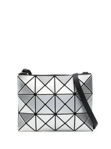 Bao Bao Issey Miyake Lucent panelled crossbody bag - Argent