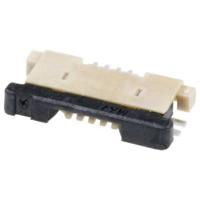 Molex 545480471 FFC/FPC-aansluiting Totaal aantal polen: 4 Rastermaat: 0.5 mm Inhoud: 1 stuk(s) Tape on Full reel