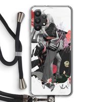 Dissimulation du réel: Samsung Galaxy A32 5G Transparant Hoesje met koord