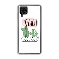 I love cacti: Samsung Galaxy A12 Transparant Hoesje