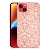 iPhone 14 Plus TPU bumper Pattern Orange