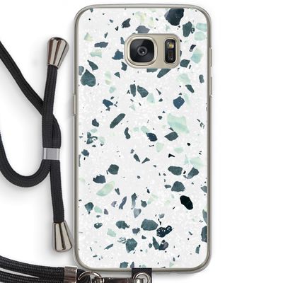 Terrazzo N°2: Samsung Galaxy S7 Transparant Hoesje met koord