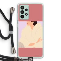 Cosy: Samsung Galaxy A52s 5G Transparant Hoesje met koord