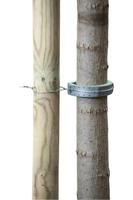 Softboomband groen 30x2,5cm set a 2 stuks - Nature
