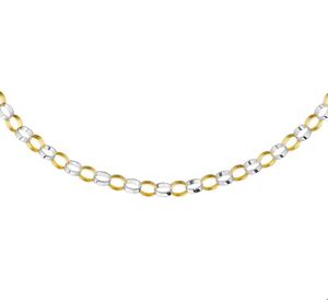 TFT Collier Bicolor Goud Jasseron 4,5 mm x 43 cm