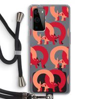 Dogs: OnePlus 9 Pro Transparant Hoesje met koord