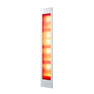 Sunshower Deluxe White UV en Infrarood Inbouwapparaat 32x187x16 cm Aluminium Wit