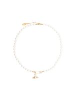Vivienne Westwood collier à perles Orb - Tons neutres