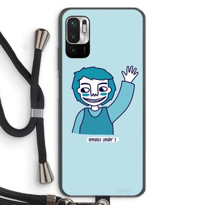 Zwaai: Xiaomi Redmi Note 10 5G Transparant Hoesje met koord