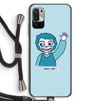 Zwaai: Xiaomi Redmi Note 10 5G Transparant Hoesje met koord