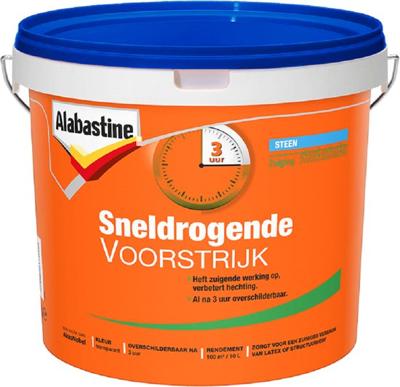 Voorstrijk Sneldrogend 10L - Alabastine