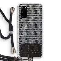 Crazy shapes: Samsung Galaxy S20 Transparant Hoesje met koord