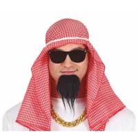 Sheik/Arabier verkleed set - 4-delig - carnaval 1001 thema accessoires