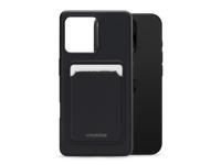 Mobilize Mobilize Rubber Gelly Card Case Apple iPhone 16 Pro Matt Black