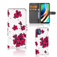 Motorola Moto G9 Plus Hoesje Blossom Red - thumbnail