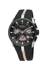 Horlogeband Breil BW0432 Silicoon Zwart 20mm