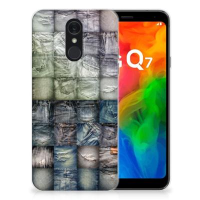 Silicone Back Cover LG Q7 Spijkerbroeken Silicone Back Cover LG Q7 Spijkerbroeken