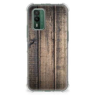 Nokia XR21 Stevig Telefoonhoesje Steigerhout Nokia XR21 Stevig Telefoonhoesje Steigerhout