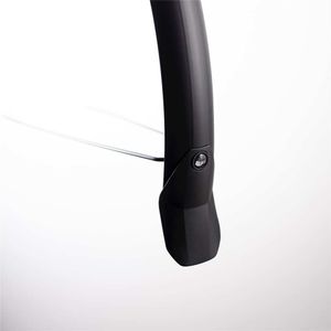 Eurofender Voorspatbord 28" lampo 58 mm breed - mat zwart