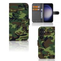 Samsung Galaxy S24 | Telefoon Hoesje | Army Dark
