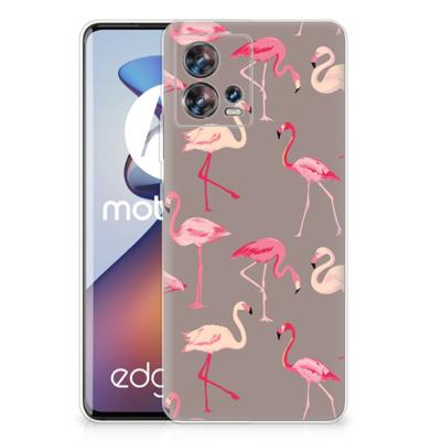 Motorola Edge 30 Fusion | TPU Hoesje | Flamingo