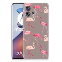 Motorola Edge 30 Fusion | TPU Hoesje | Flamingo