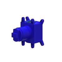 Inbouwbox IVY tbv Inbouw Douchemengkraan Donker Blauw IVY Inbouwbox IVY tbv Inbouw Douchemengkraan Donker Blauw IVY