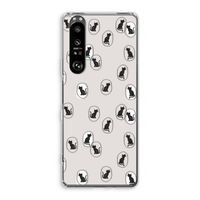 Miauw: Sony Xperia 1 III Transparant Hoesje
