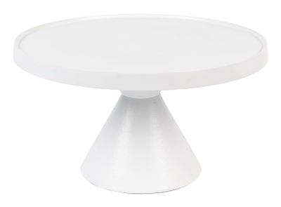 Zuiver Ronde Salontafel 'Floss' 60cm, kleur Wit