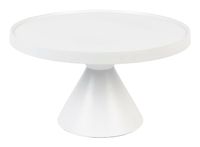 Zuiver Ronde Salontafel 'Floss' 60cm, kleur Wit