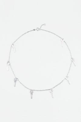 Wouters & Hendrix ketting Necklace with Repetitive Keys NSC085 sterling silver