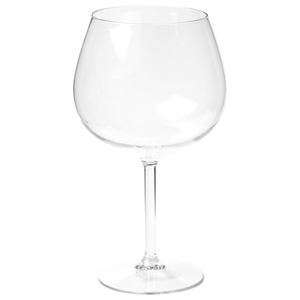 Cocktail/Gin glazen - set van 4x - transparant - onbreekbaar kunststof - 860 ml
