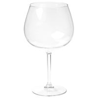 Cocktail/Gin glazen - set van 4x - transparant - onbreekbaar kunststof - 860 ml