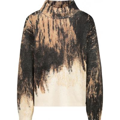 Monari - Beige | unisex | Trui | Beige | 42 | regular | Kamst mode