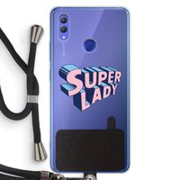 Superlady: Honor Note 10 Transparant Hoesje met koord