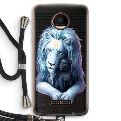 Child Of Light: Motorola Moto Z Force Transparant Hoesje met koord