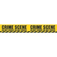 2x Politie thema plastic afzetlinten Crime Scene 600 cm - Markeerlinten - thumbnail