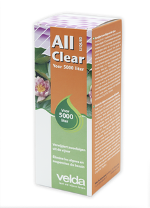 Velda All Clear Liquid 250ml - Snelwerkende Algenbestrijder voor Heldere Vijvers