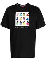 Mostly Heard Rarely Seen 8-Bit t-shirt en coton à imprimé graphique - Noir