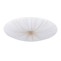 EGLO Nieves 1 Wandlamp/Plafondlamp - LED - Ø 41 cm - /Wit/Goud - thumbnail