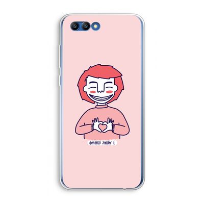 Hartje: Honor 10 Transparant Hoesje